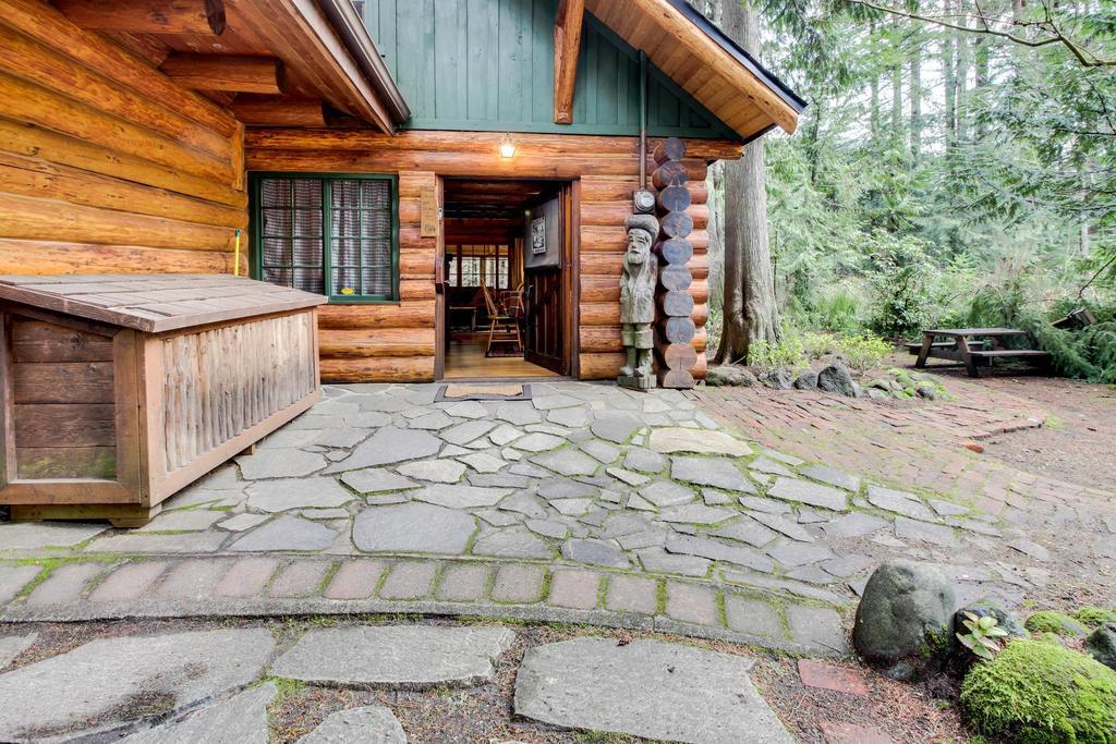 Zoe'S Log Cabin Welches Eksteriør billede